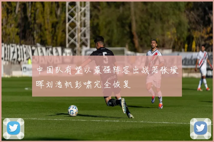 中国队有望以最强阵容出战若张瑷晖刘浩帆彭啸完全恢复